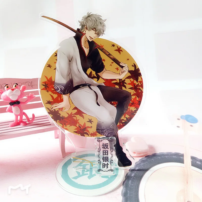 Двухсторонняя подставка GINTAMA Hijikata Toushirou Kagura высотой 15 см|Брелоки| |