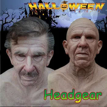 

Brand new stylish and high quality Halloween Scary Horror Funny Latex Full Head Mask Headgear Delicate and festive