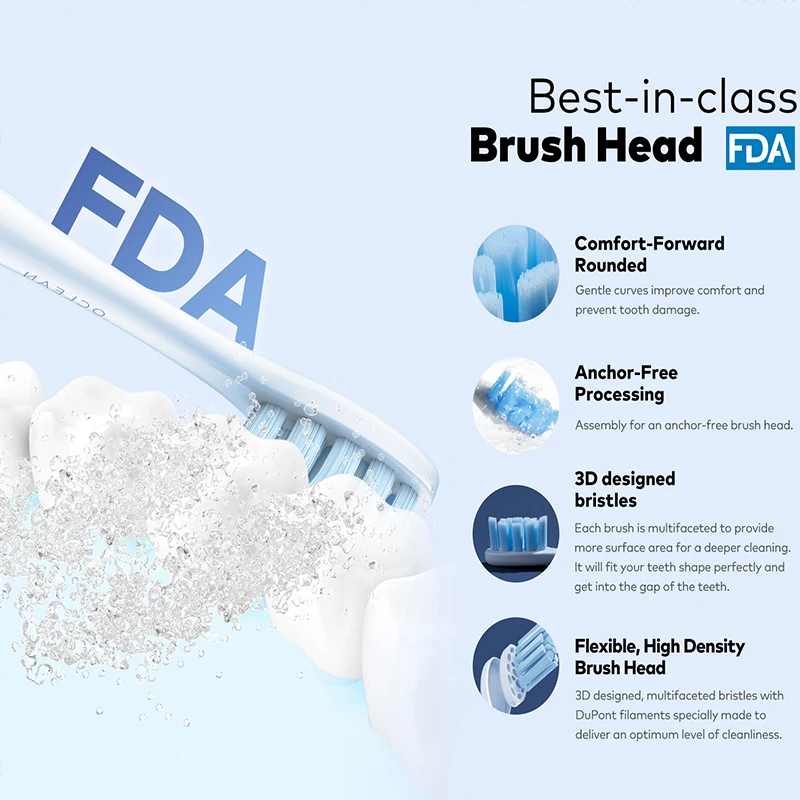 Global Version Oclean F1 Sonic Electric Toothbrush IPX7 Waterproof Smart Toothbrush Fast Charging Three Brushing Modes for Adult Global Version Oclean F1 Sonic Electric Toothbrush IPX7 Waterproof Smart Toothbrush Fast Charging Three Brushing Modes for Adult