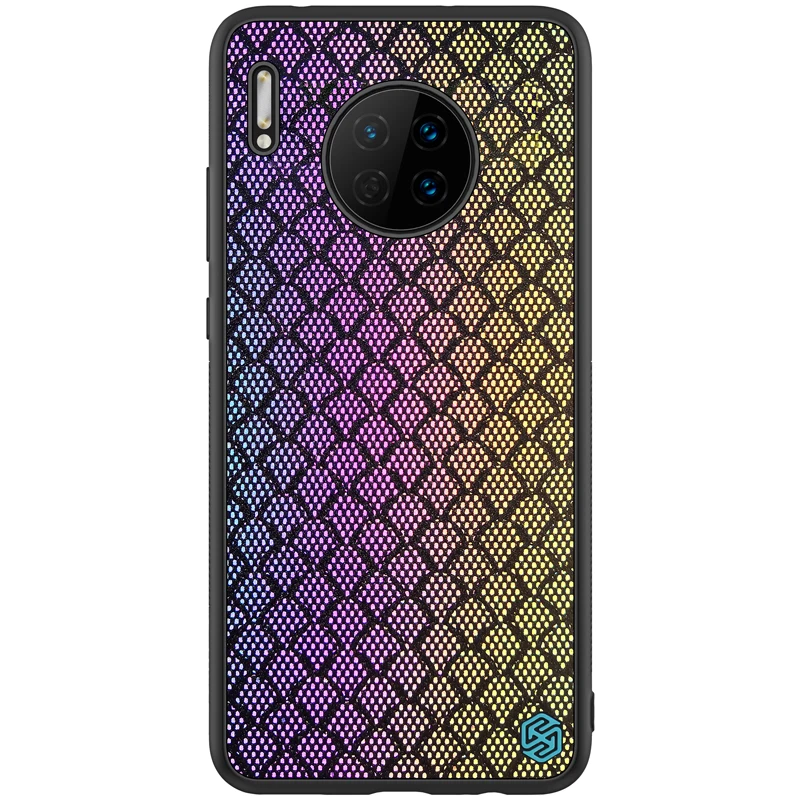 1 Чехол Nillkin для huawei mate 30 mate 30, роскошный гибкий светоотражающий жесткий чехол для телефона из поликарбоната, чехол для huawei mate 30 Coque - Цвет: 1