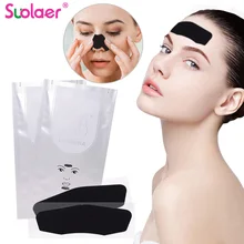 20 шт., полоска для носа, глубокое очищение, средство для удаления черных точек, носовые пятна, для лица, точечная наклейка, лист, маска для носа, Шелл для акне, черная голова