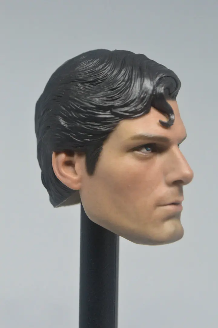 Изготовленный На Заказ 1/6 шкала DC Супермен Кларк Кент голова Лепка для 12 "фигуры тела