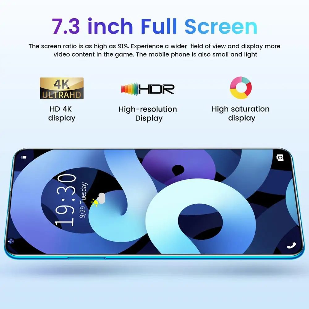 Galay S20Plus Smartphone 6.5-Inch 8GB RAM 128GB