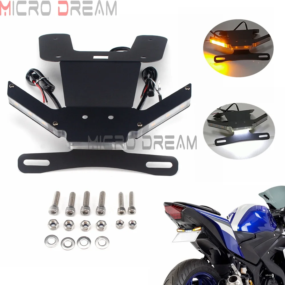 R6 Tail Tidy Fender Eliminator License Plate Holder For YAMAHA YZF R6