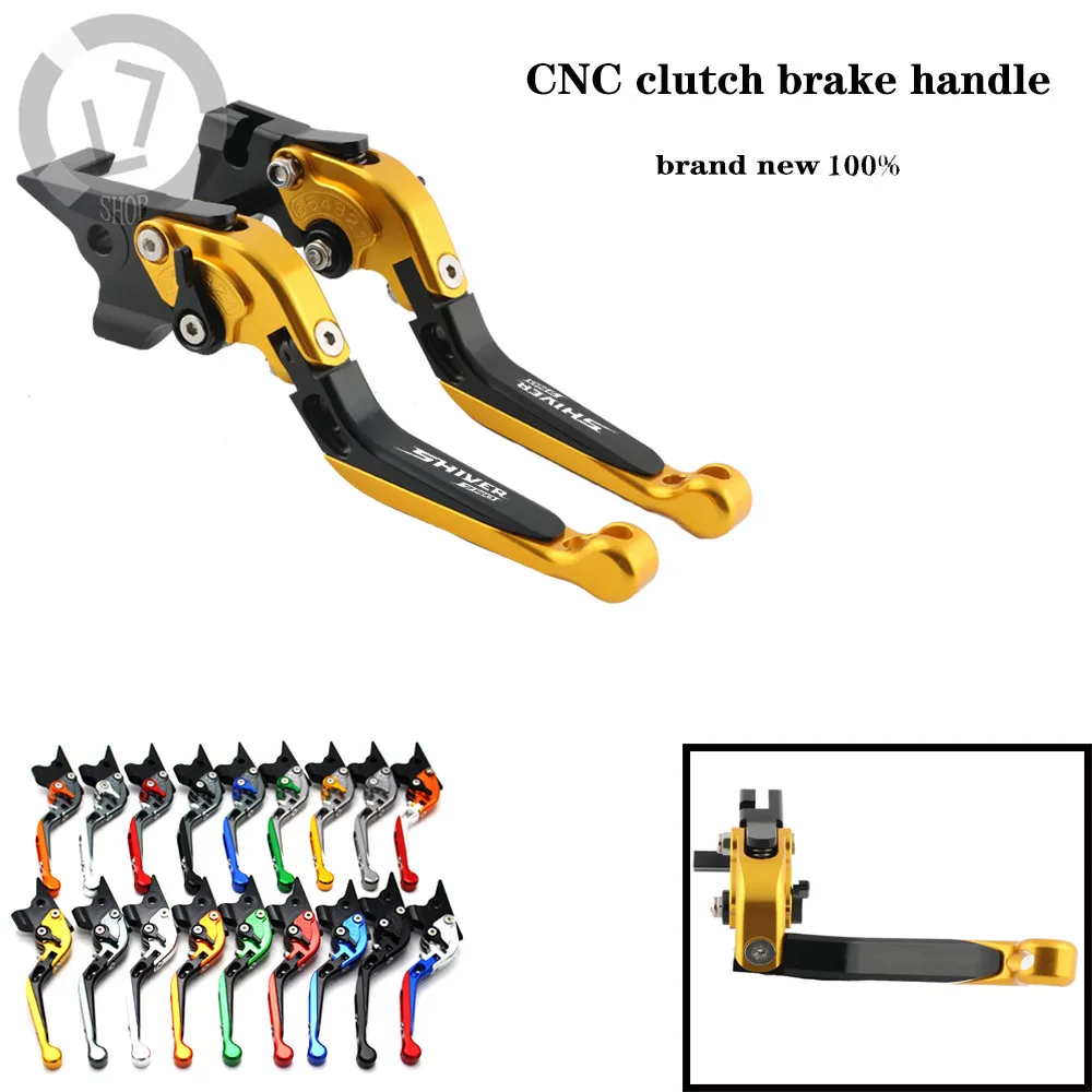 Extendable CNC Motorcycle Adjustable Clutch Brake Levers For Aprilia Shiver 750 GT SHIVER750 2007-2016 2015 | Автомобили и