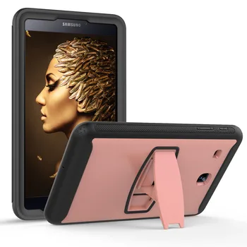 

Case For Samsung Galaxy Tab E 8.0 T375 T377 Heavy Duty Hard Stand Full-body Cover with Screen Protector & Kickstand Shockproof