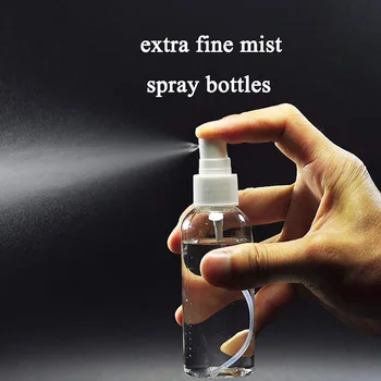 

100ml Refillable Bottles Travel Transparent Plastic Perfume Bottle Atomizer Empty Small Spray Bottle