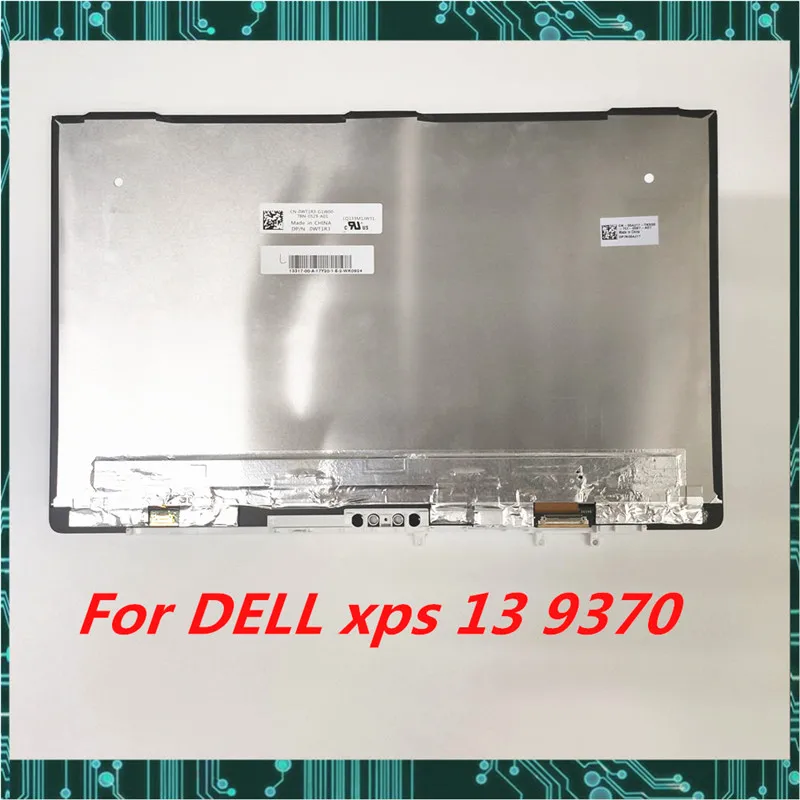 13,3 дюймовый ЖК-дисплей для ноутбука, сенсорный экран в сборе для Dell XPS 13 9370 1920*1080 или 3840*2160 протестирован