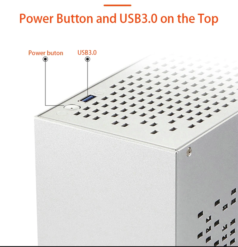 A39 todo o alumínio 2.0mm htpc mini
