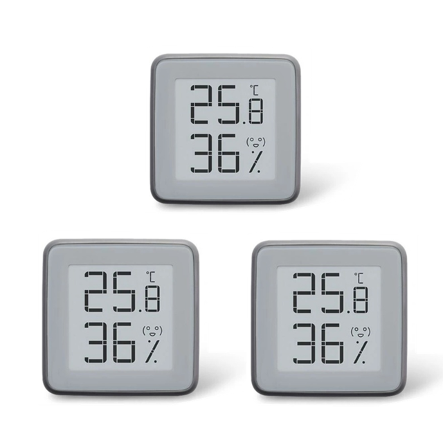 Version] Xiaomi MMC E-Ink Screen BT2.0 Smart Bluetooth Thermometer Hygrometer Works with MIJIA App Home Gadget Tools