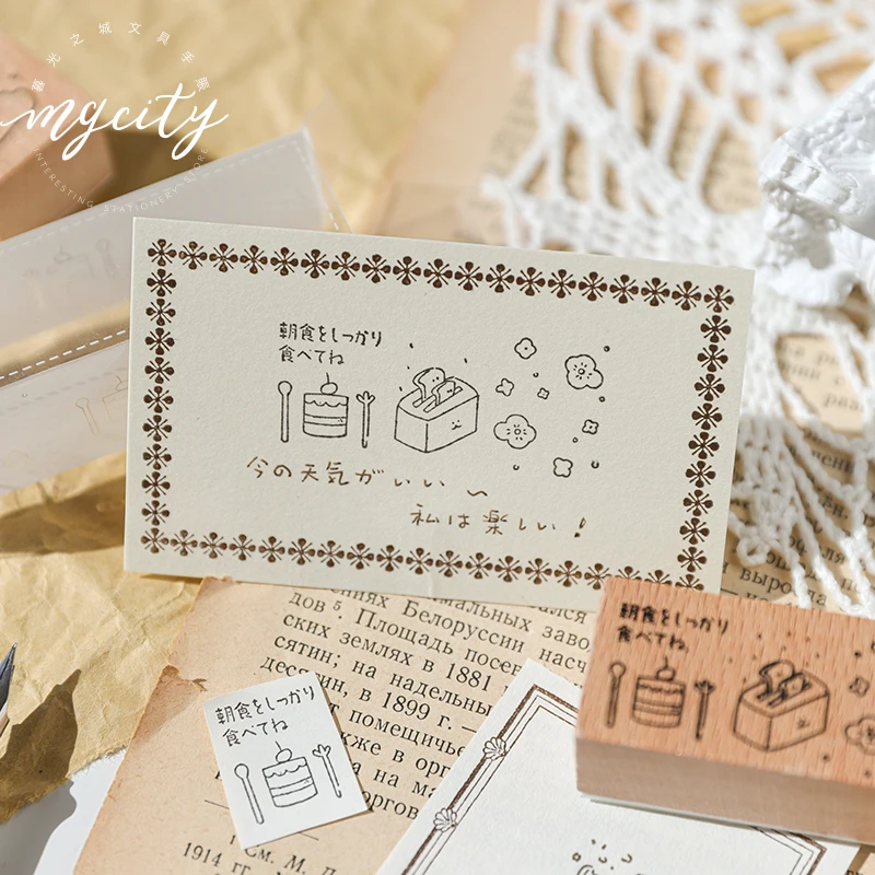 2 шт./компл. винтажные цветы овечки рождественские штампы DIY деревянные и