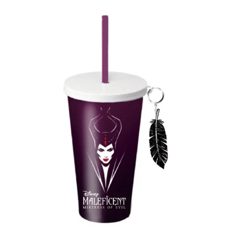 Кружки disney Maleficent периферийные AngelinaJolieVoight соломенная чашка креативное моделирование офисная чайная бутылка мультяшная чашка или один раз