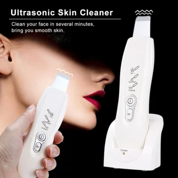 

Ultrasonic Deep Face Cleaning Machine Face Scrubber Wrinkles Spots Remover