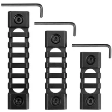 Алюминиевый Тактический легкий 3 слот 5 слот 7 Слот Picatinny Weaver рельсовый профиль для цевье для винтовки крепление