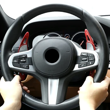 

Car Gear Paddle Shift Lengthen Decoration Cover Car Styling Modification Accessories For BMW 5 7 Series G01 G11 G30 G32 6GT