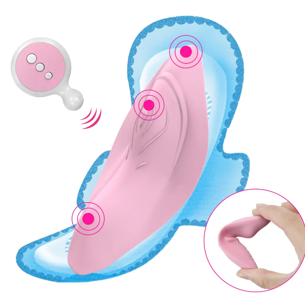 Wireless Remote Control Panty Vibrator Invisible Vibrating Egg Clitoral Stimulator Portable Sex Toys for Woman Adult