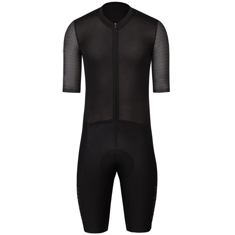 

SDIG 2019 New RBX Cycling Skinsuit Summer cycle bodysuit MTB Whole black bikespeedsuit with 9d gel pad CoolMax Tuta in silicone