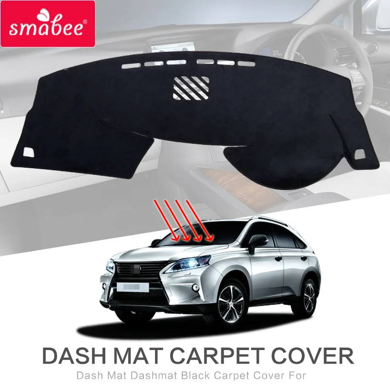 Коврик с рельефом для LEXUS RX 350 450H 2010 2011 2012 2013 приборной коврик для леворульных автомобилей приборной панели ковровые покрытия козырек от солнца коврики