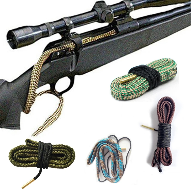 Охотничье ружье для чистки отверстий Snake.22 Cal.223 Cal.38 Калибр и 5 56 мм 7 62 12GA набор