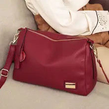 На заказ кожаные сумки новые модные сумки через плечо женские атмосферные дикие кисточкой первый слой кожа Кроссбоди большая сумка дикие