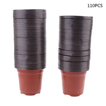 

2020 New 110PCS Garden Nursery Container Seedling Flower Pot Reusable Seeding Nursery Pot