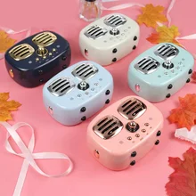 Портативный Мини bluetooth динамик радио Ретро беспроводной динамик Спорт на открытом воздухе 3D Стерео Звук Музыка динамик HiFi Ностальгический