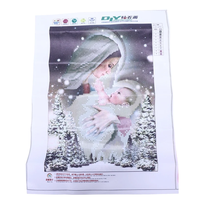 5D DIY Diamond Painting Cross Stitch Decor Mother and son | Дом и сад