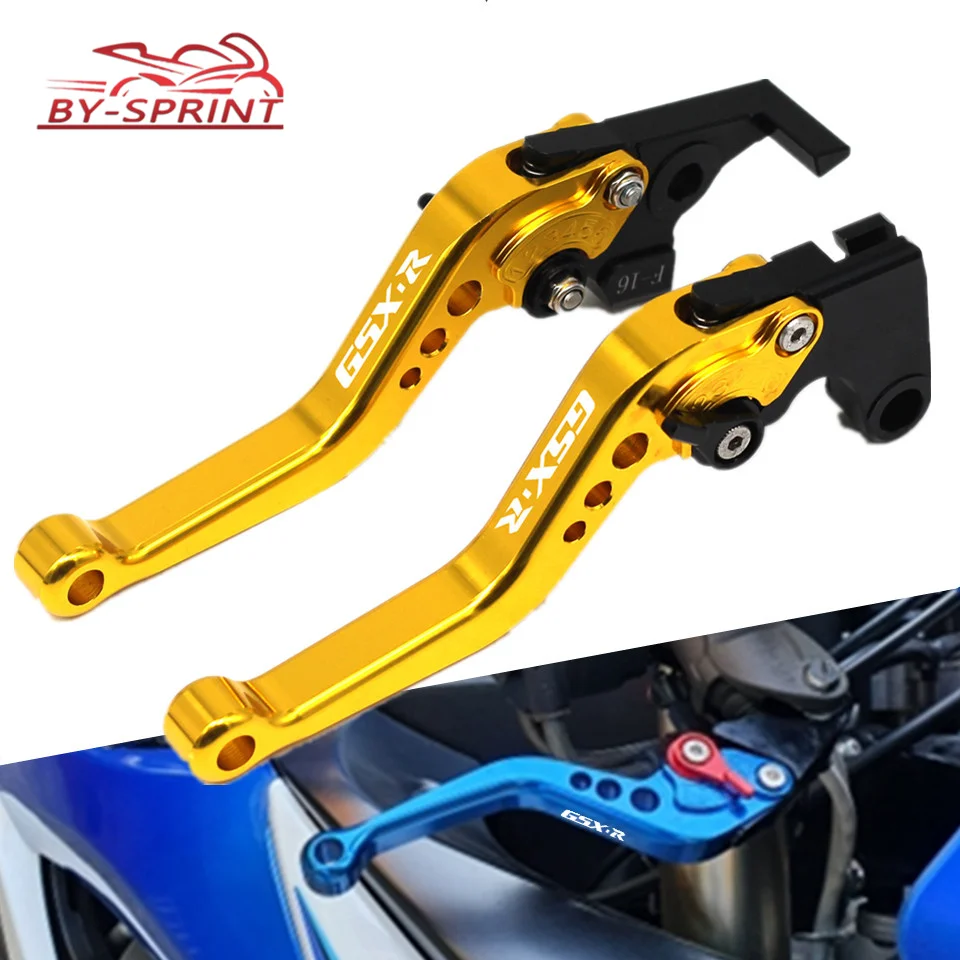 GSX R логотип для GSXR600 GSXR750 2006 2018 GSXR1000 2005 ЧПУ Короткие регулятор сцепные рычаги GSXR 600