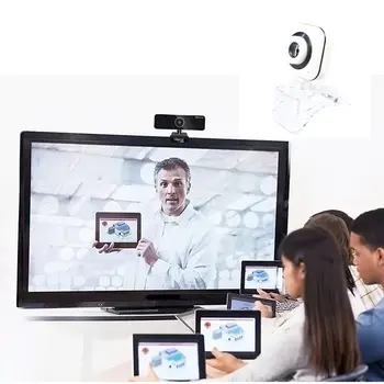 

Night Vision Home Ultra-Wide-Angle Cloud Storage Network Security Camera HD Streaming Webcam Microphone Widescreen USB