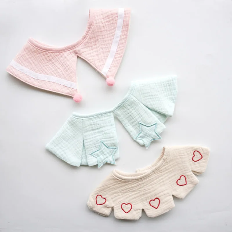 3 piece suit with Cato waterproof baby products 360 degree baby fake collar good baby bib apron bib baby gift winter new