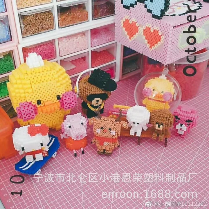 Pinpindoudou tang zhu водорастворимые Дети DIY 5 мм ручной работы Творческая развивающая игрушка Ningbo шаблон