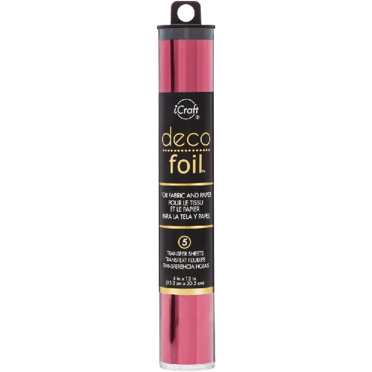 Pink Melon Thermoweb Deco фольга активная металлическая фольга Сделано в США для машины горячего тиснения Minc 15,2 см* 1,52 м ремесленные цветные бумажные инструменты - Цвет: Pink Melon
