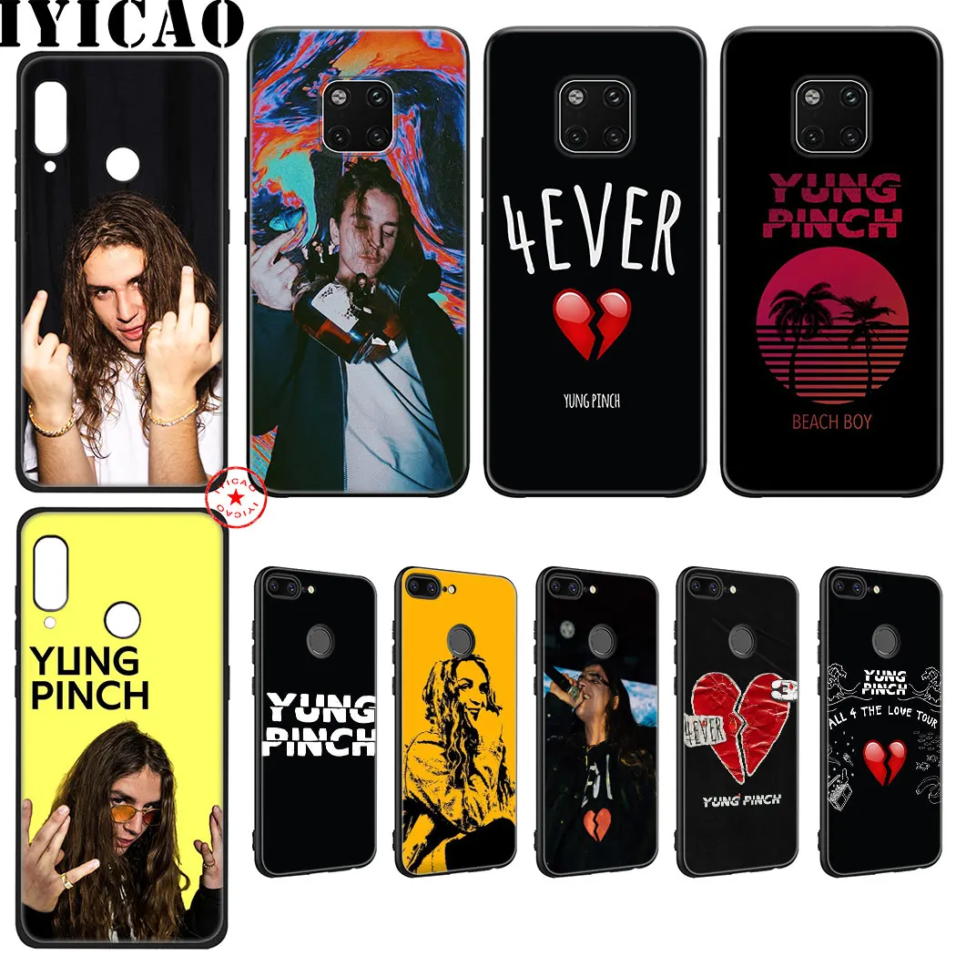 Yung Pinch силиконовый мягкий чехол для Huawei Nova Smart 5 5T 5i 4E 4 3i 3 2i 2 Lite Mate 30 20 10 Pro |