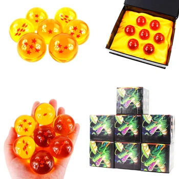 

7pcs/set 3.5cm Dragon Ball Z 7 Stars Crystal Balls Dragonball Complete Set 7pcs 3.5cm Ball In Box 7pcs/set