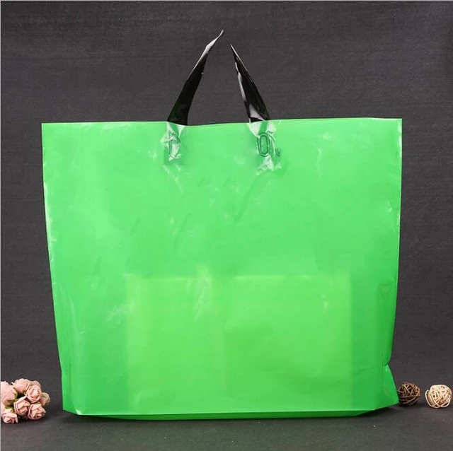 Sacs en plastique personnalisés, emballage de bijoux, sac de shopping pour  les affaires, sacs d'emballage cadeaux portables, frais d'impression  inclus, 200 pièces - AliExpress