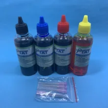 YOTAT 400 мл Заправка чернилами Совместимость для Epson T502 502XL T02W1-T02W4/34XL T3471-T3474/35XL T3591-4/603XL T03A1-T03A4