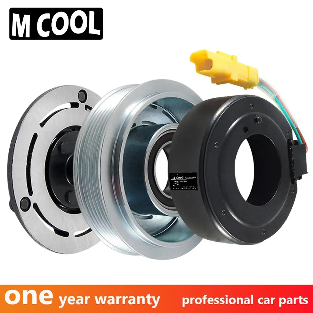 Новый AC Компрессор сцепления для Peugeot 206 307 Citroen C2 C3 9646273880 9655191580 9655421780 9659231580