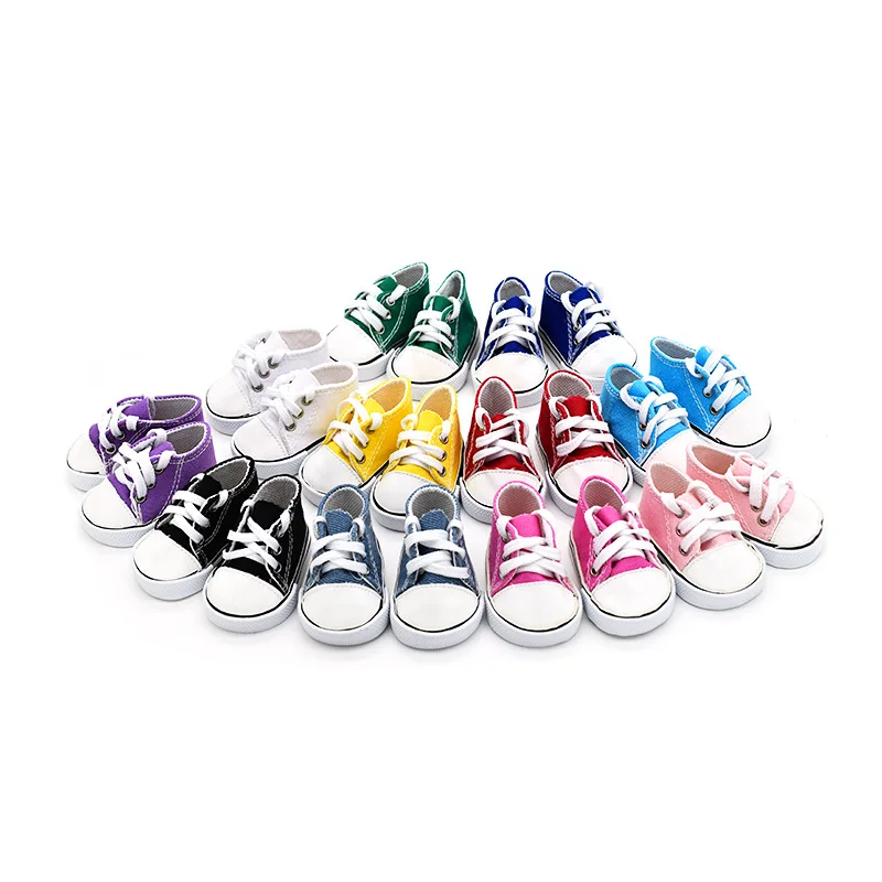 

Fashion Sneakers Fit For 43cm Baby Doll 17inch Reborn Bebe Doll Shoes Accessories