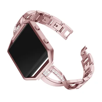 

Rhinestone Bling Bracelet Strap Band Replacement Accessory Watch Band Wrist Strap For Fitbit Blaze Smart Watch Accessories