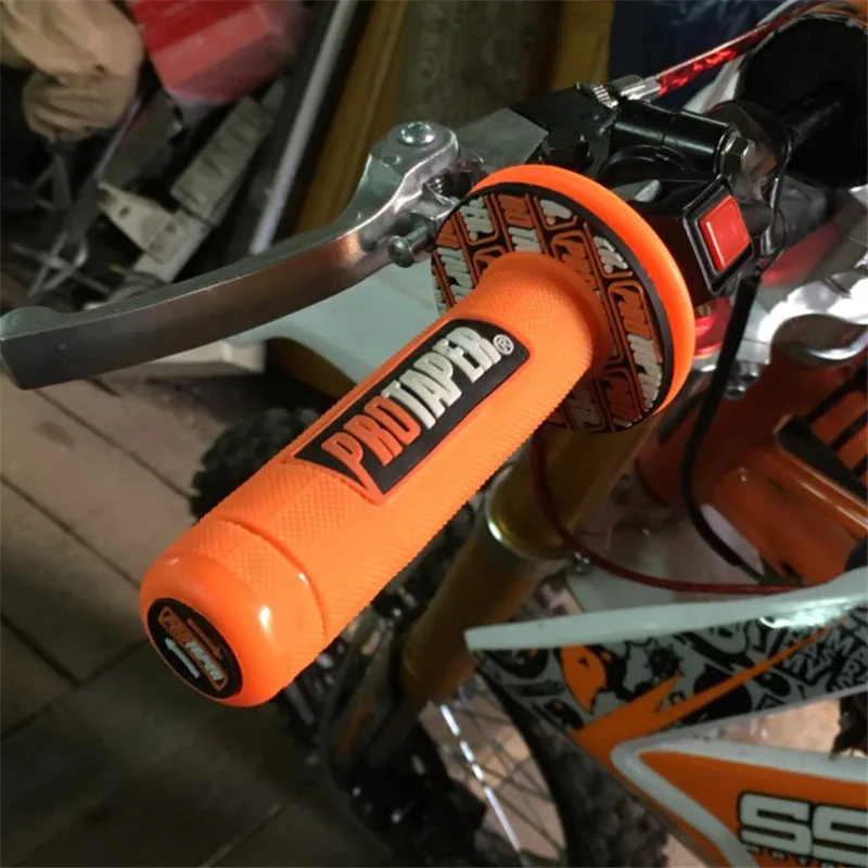 motocross hand bar grip gel handle bar rubber 7/8