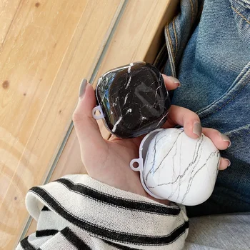 

For Samsung Galaxy Buds Live Agate Marble Earphone Case Wireless Bluetooth Headset Protective Hard PC Cover For Galaxy Buds Live