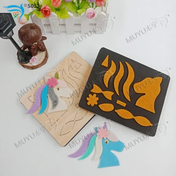 

Coloured ponies new wooden mould cutting dies for scrapbooking Thickness-15.8mm/S052