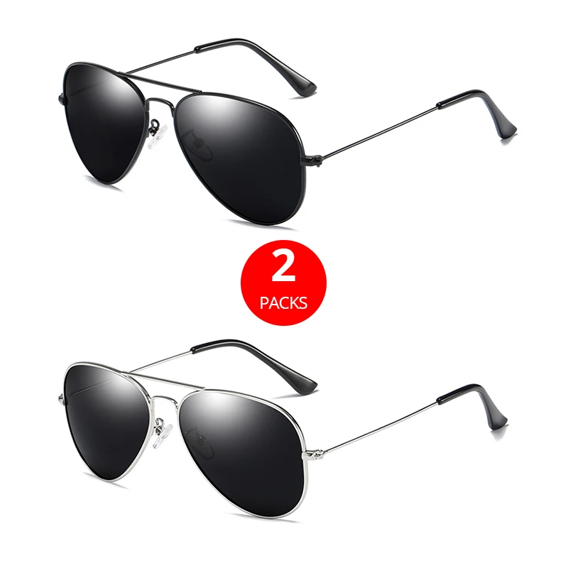 Pro Acme классические ретро очки пилота мужские поляризованные солнцезащитные очки для мужчин Uv400 Высокое качество очки для вождения PC1448 - Цвет линз: C1 C3