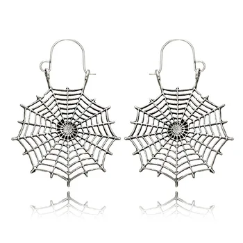 

HuaTang Retro Gold Silver Color Hollow Spider Web Boho Earrings for Women Geometric Dangle Drop Earrings Jewelry Oorbellen 3617