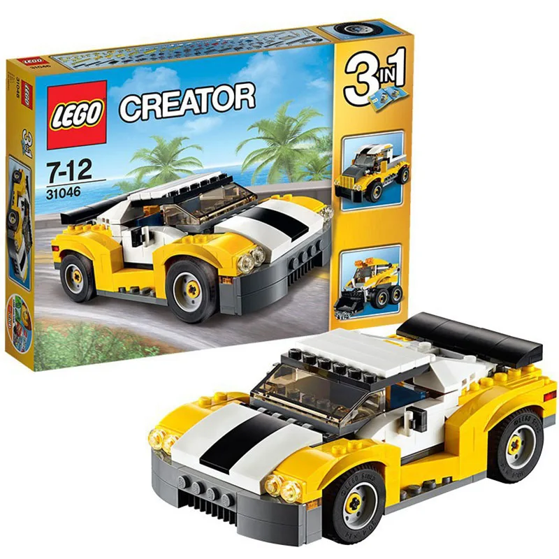 

LEGO Creative Flexible Group 31046 High-Speed Sports Car Toy Building Blocks Educational