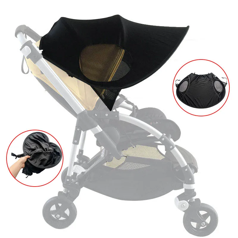 Auvent pare-soleil pour Bugaboo équation 3/5, pliable, léger, facile pour le voyage, accessoires de poussette, compatible avec Yoya Yoyo Cybex Trolley