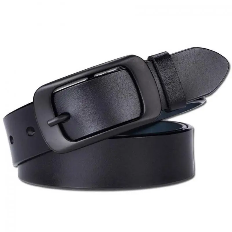 

Explosion style high-quality ladies leather belt fashion pin buckle belt simple wild decorative belt fine belt women's gift