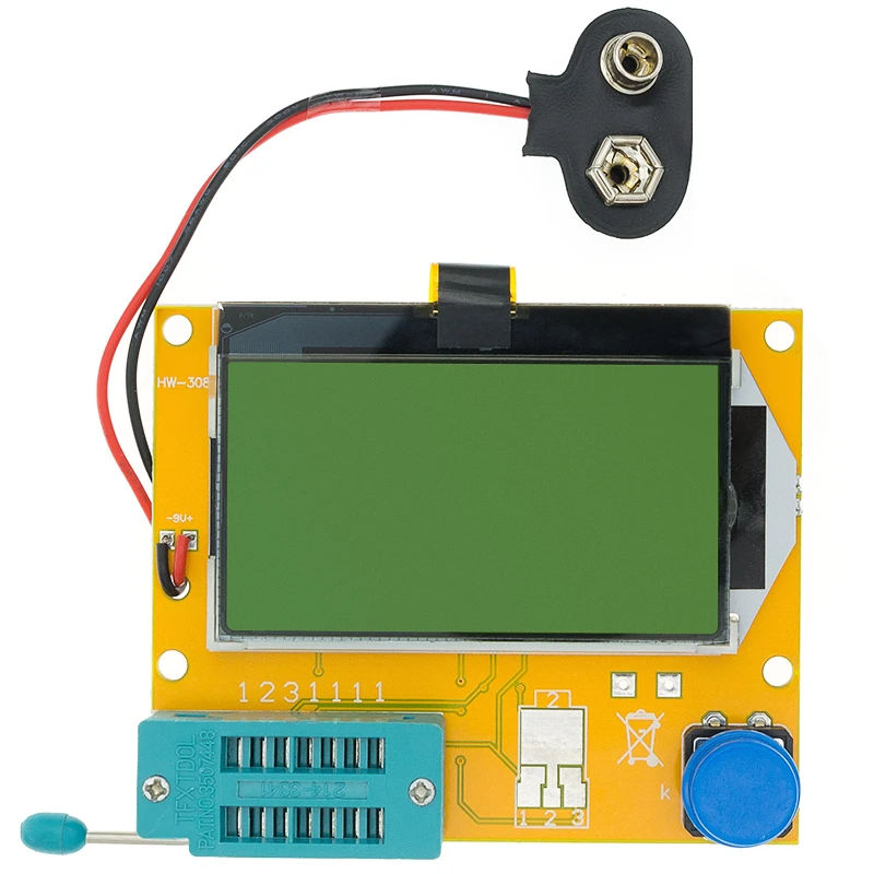 Capacitance ESR Meter MOS NPN/PNP LCR-T4 Transistor-Tester Diode Triode Duable Capacitance ESR Meter MOS NPN/PNP LCR-T4 Transistor-Tester Diode Triode Duable