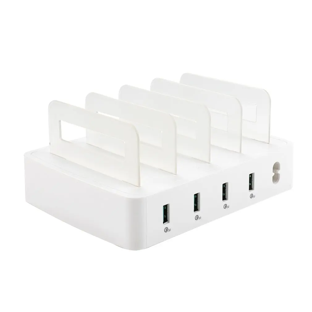 

Multi Port Fast Charging USB Phone Charger 4 Ports Station Dock Stand Holder For All Phone/Tables/Smart Watch/Power Bank