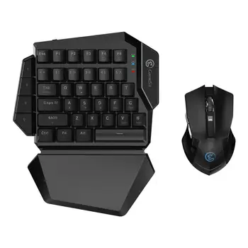 

GameSir Z2 Gaming Wireless Keypad and Mouse Combo 2.4GHz One-handed Mechanical Keyboard With 4 Silicon Keys For PUBG FPS Games